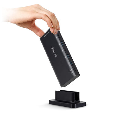 bonelk desktop series 14 in 1 usb-c multiport hub - black